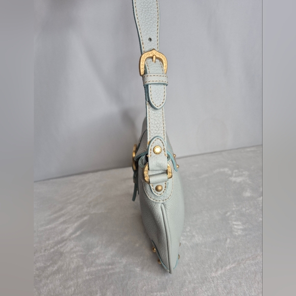 Dooney & Bourke Tiffany Blue/ Green Shoulder Bag - Picture 8 of 17